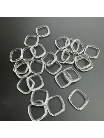 Akrilik Şeffaf Boncuk (500 gr)