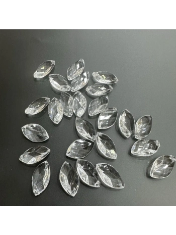 Akrilik Şeffaf Boncuk (500 gr)