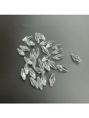 Akrilik Şeffaf Boncuk (500 gr)