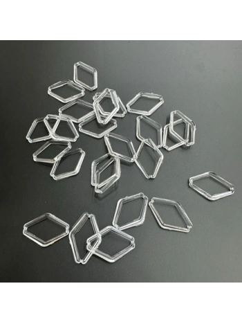 Akrilik Şeffaf Boncuk (500 gr)