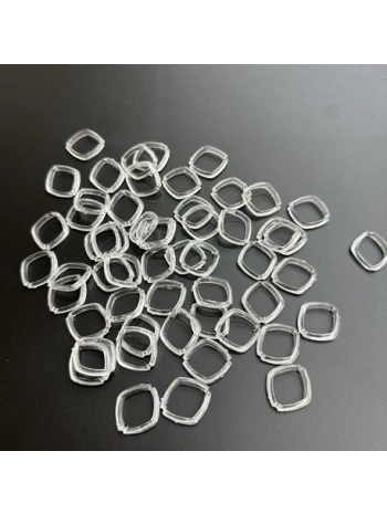 Akrilik Şeffaf Boncuk (500 gr)