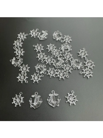 Akrilik Şeffaf Boncuk (500 gr)