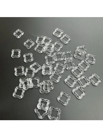 Akrilik Şeffaf Boncuk (500 gr)