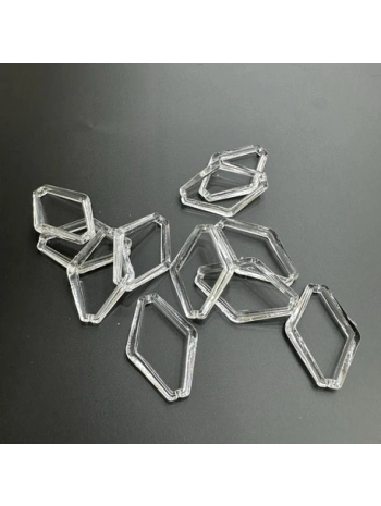 Akrilik Şeffaf Boncuk (500 gr)