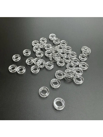 Akrilik Şeffaf Boncuk (500 gr)