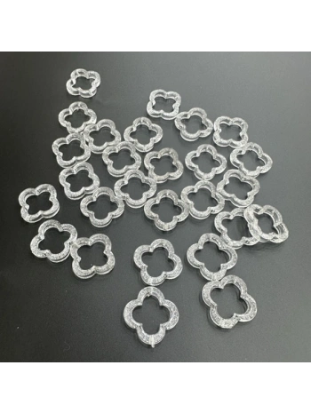 Akrilik Şeffaf Boncuk (500 gr)