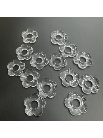 Akrilik Şeffaf Boncuk (500 gr)