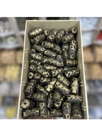 Antik yeşil boncuk (500 gr)