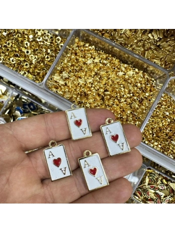 Lak kaplama charm (Adet)