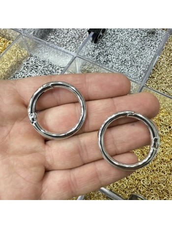 Nikel Çanta Klipsi Büyük Boy (adet)