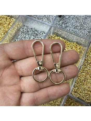 Roz Çanta Klipsi (adet)