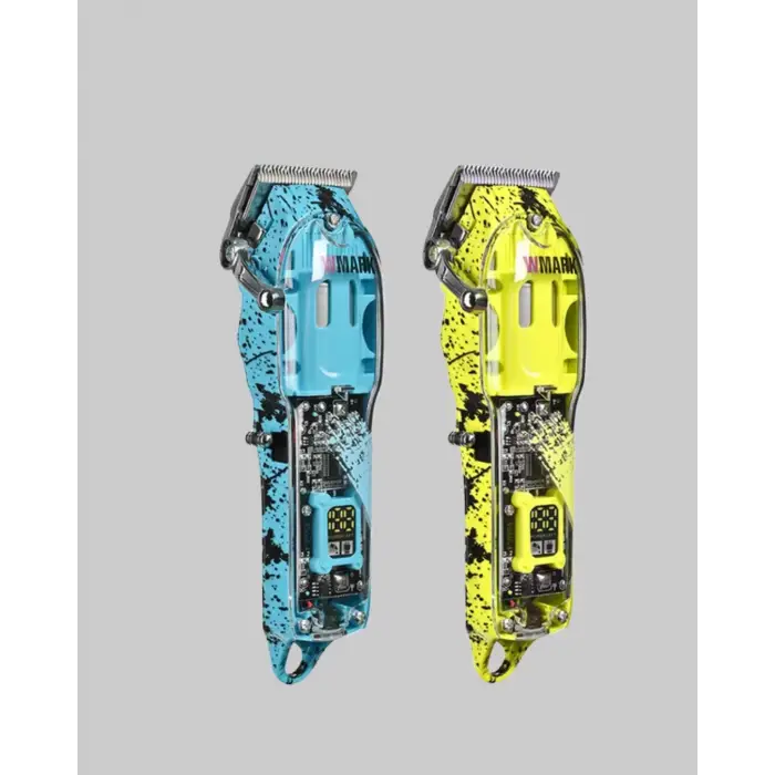 . Sessiz Motorlu Titanyum Bıçaklı Saç ve Sakal Kesme Makinesi