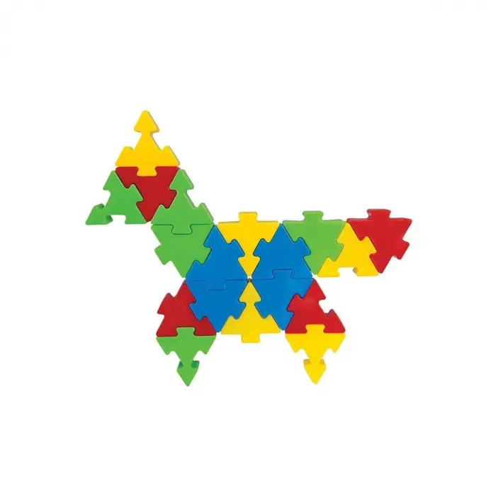 03 298 Eğlenceli Bloklar 128 Parça -Pilsan Oyuncak