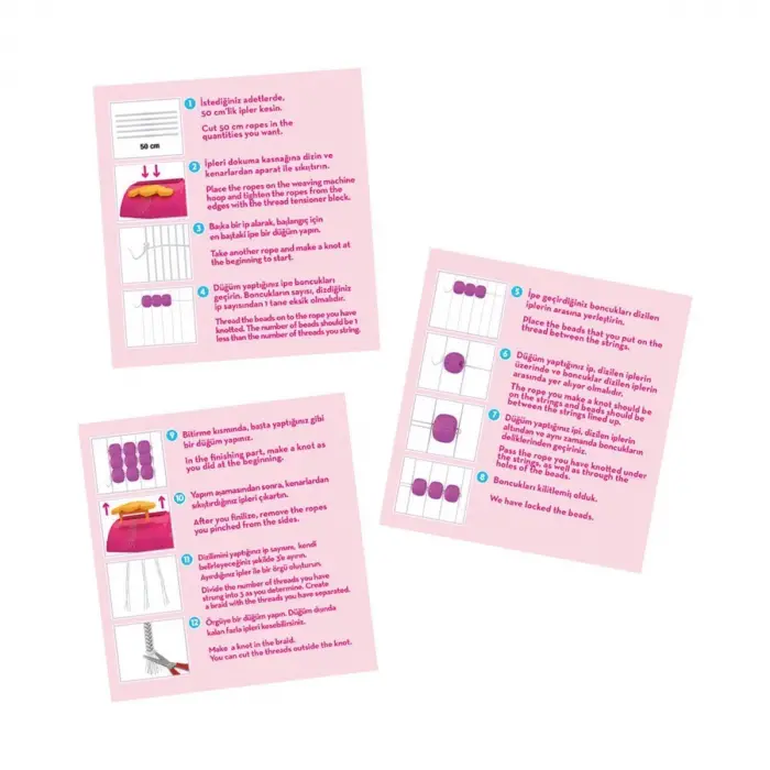 03699 Barbie Takı Dokuma Seti