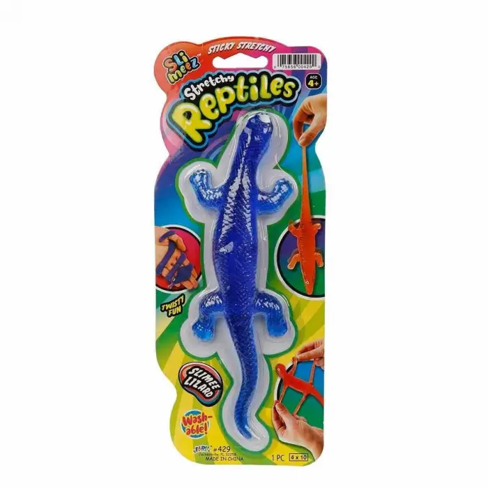 0429 SUN-JRU-Kartelalı Yılan Kertenkele Timsah  Streç -1 Adet Stokta Gönderilir