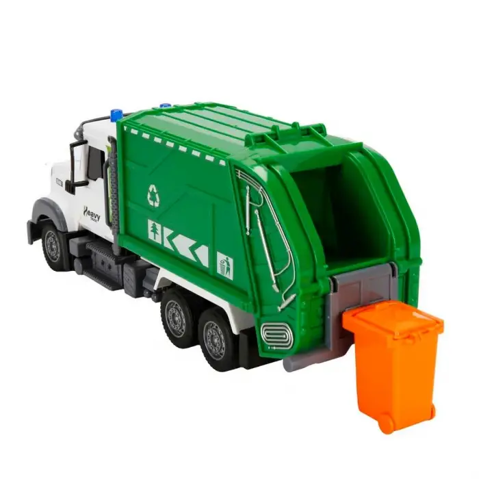 1/12 Uzaktan Kumandalı Sesli ve Işıklı Çöp Kamyonu F/F