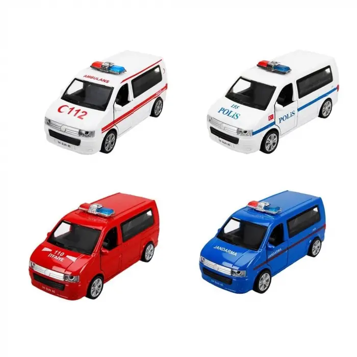 1:32 Sesli ve Işıklı Şehir Kurtarma Araçları 13 cm. - 1 Adet Fiyatıdır