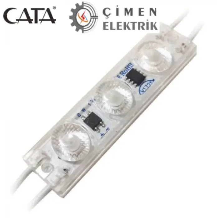 10 Adet CATA CT 4593 2W Tak Çalıştır 220V Modül Led 6400K Beyaz Işık