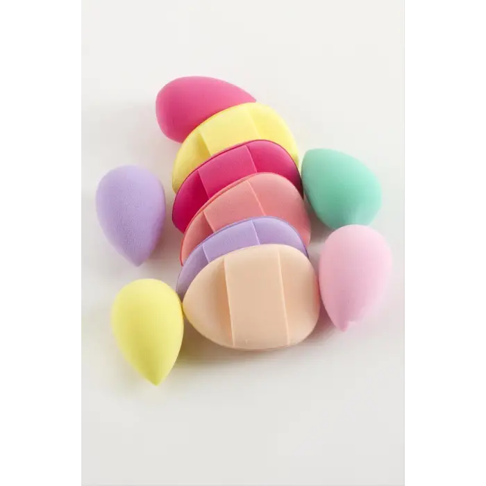 10 Adet Minik Makyaj Süngeri