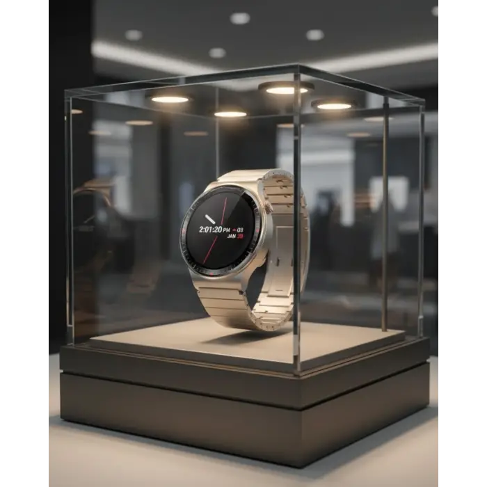 10 Gün Şarj Dayanımı Sunan AMOLED Ekran Akıllı Saat