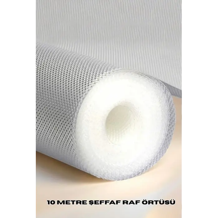 10 Metre Toz Korumalı Kaydırmaz Şeffaf Çekmece Organizeri