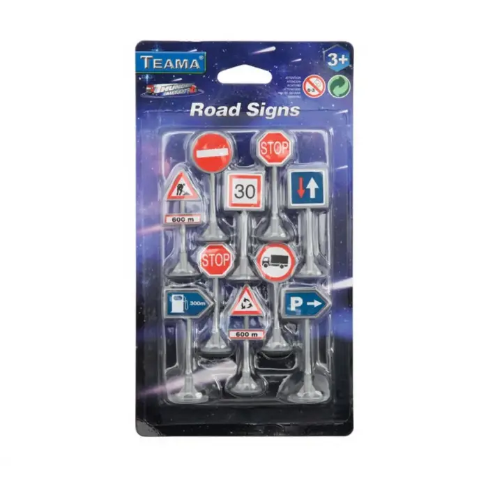 10 Parça Otoyol İşaret Levhaları Seti