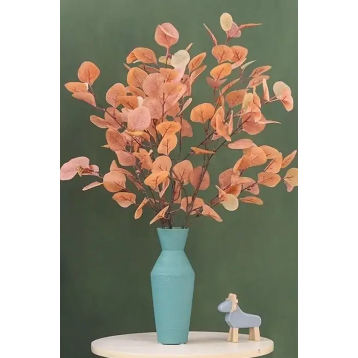 100 cm Dekoratif Dallı Sedef Ağacı Çiçeği Yapay Sahte Süs Bitkisi