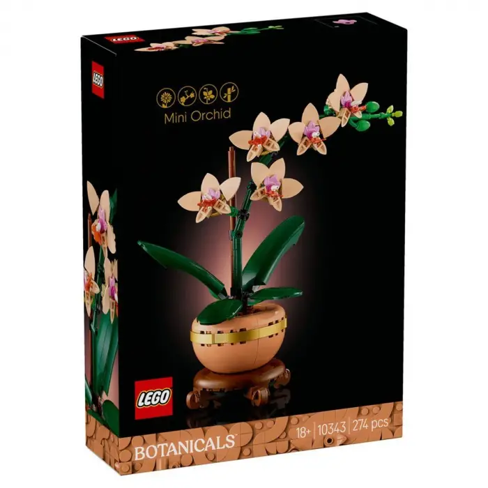 10343 Lego iconic Botanicals Mini Orkide 274 parça +18 yaş