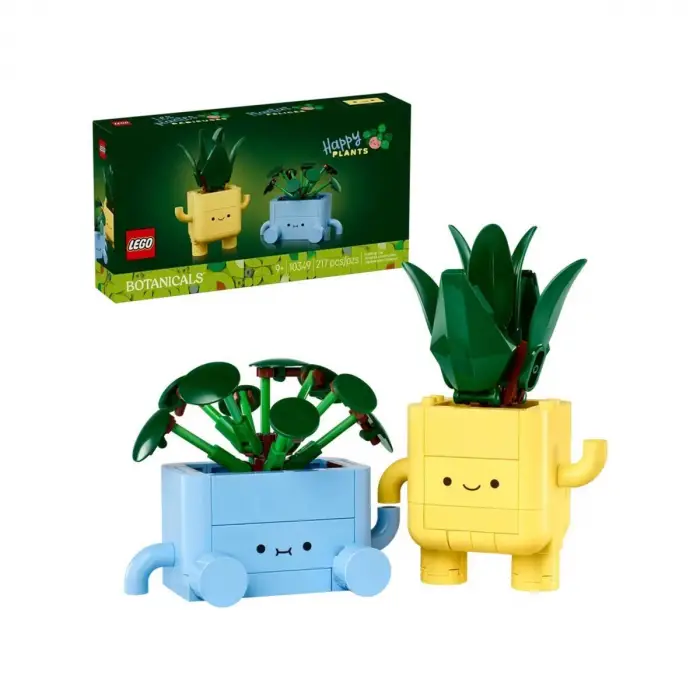 10349 Lego Botanicals Mutlu Bitkiler 217 parça +9 yaş