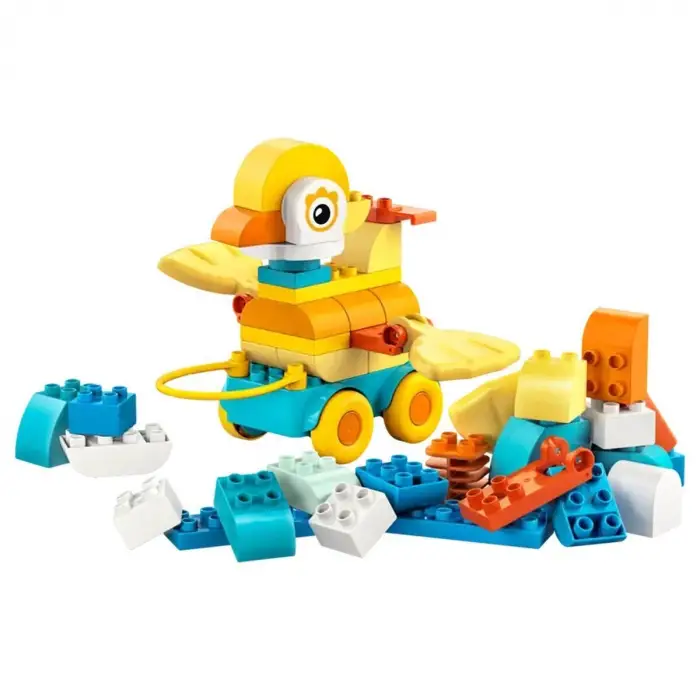 10448 Lego Duplo 3ü1 Arada Tekerlekli Hayvanlar 58 parça +2 yaş