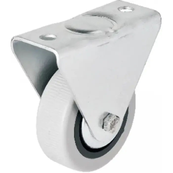 106 - 50 Mm Sabit Kapaklı Gri Pvc Teker