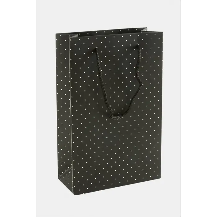 11*17 Benekli İpli Karton Çanta 1 Adet