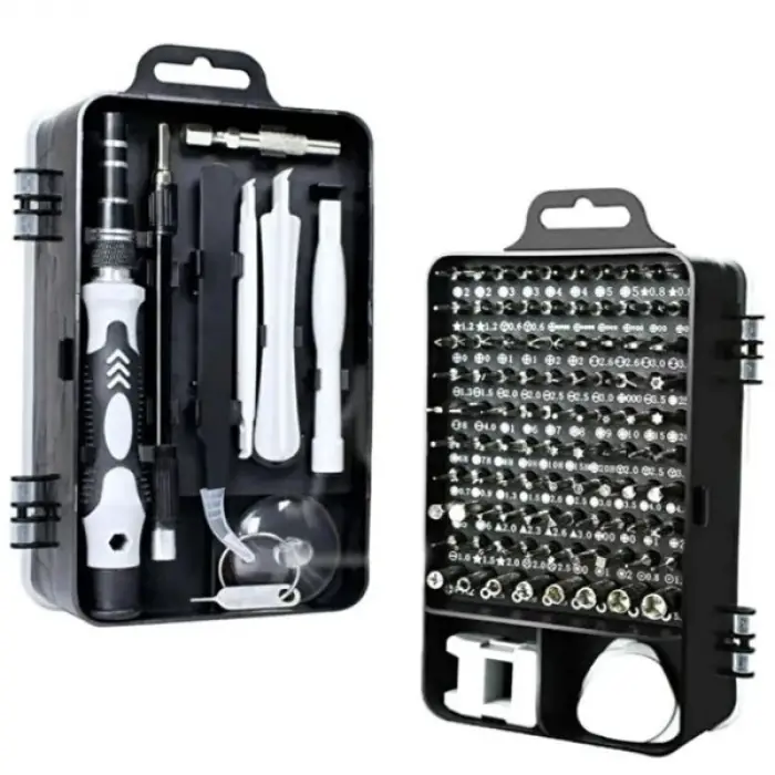 115 Parça Manyetik Uçlu Hassas Tornavida Seti