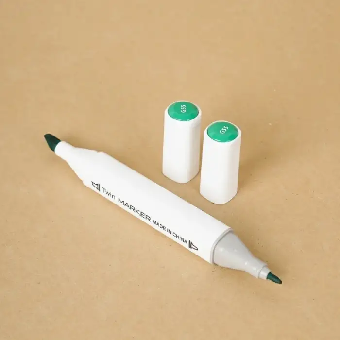 12 Parça Çift Taraflı Marker Boya Kalemi