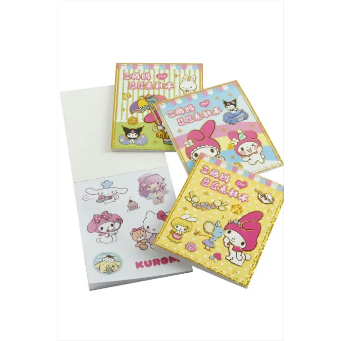 12 Yapraklı Çzgflm Karakteri Defter Sticker