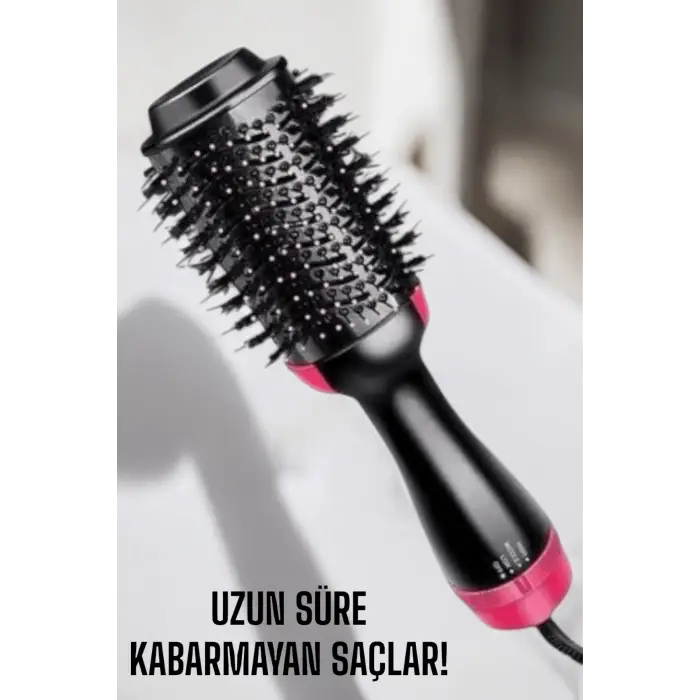 1200 Watt Gücünde, Negatif İyon Teknolojili, 3 Isı Kademeli Fön Tarağı