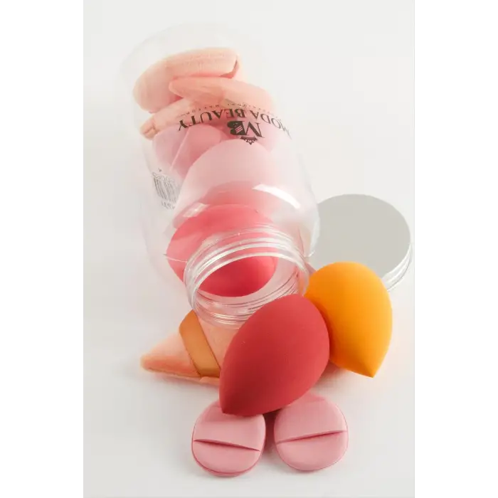 13 Adet Konserve Şişeli Makyaj Süngeri