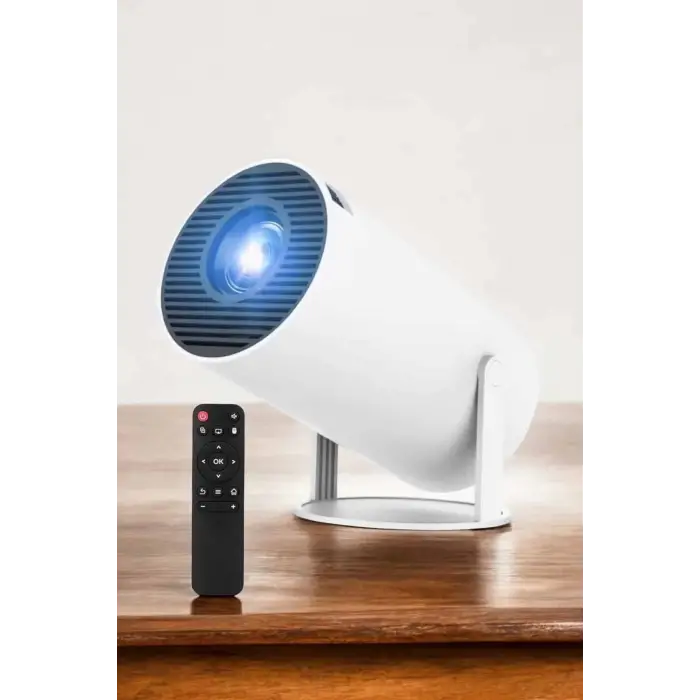 130 İnç Geniş Ekran ve 4K Destekli Full HD Projeksiyon Cihazı