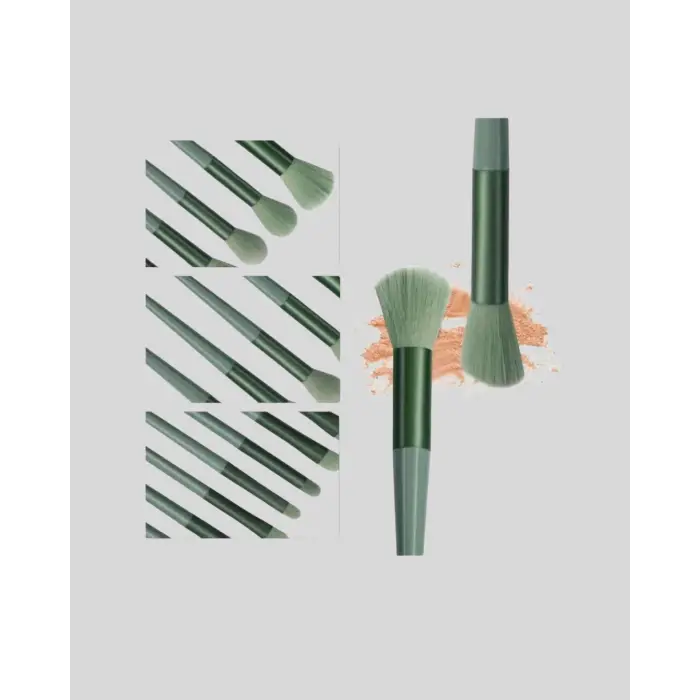 13’lü Profesyonel Makyaj Fırça Seti – Yumuşak Sentetik Kıllı, Tüm Cilt Tiplerine Uygun