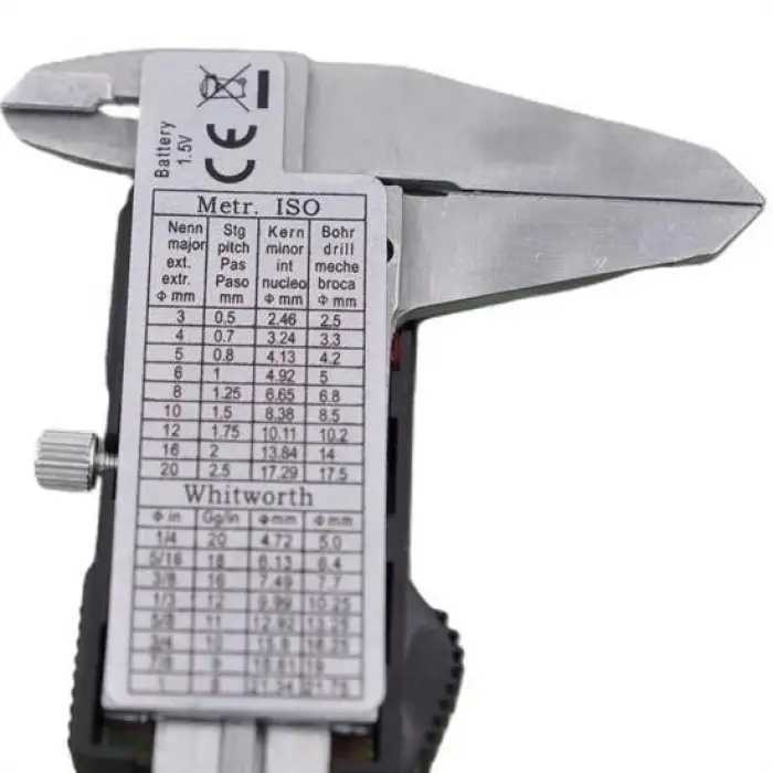 150 Mm Dijital Çelik Kumpas Özel Kutulu Hassas Manuel Ölçü Aleti