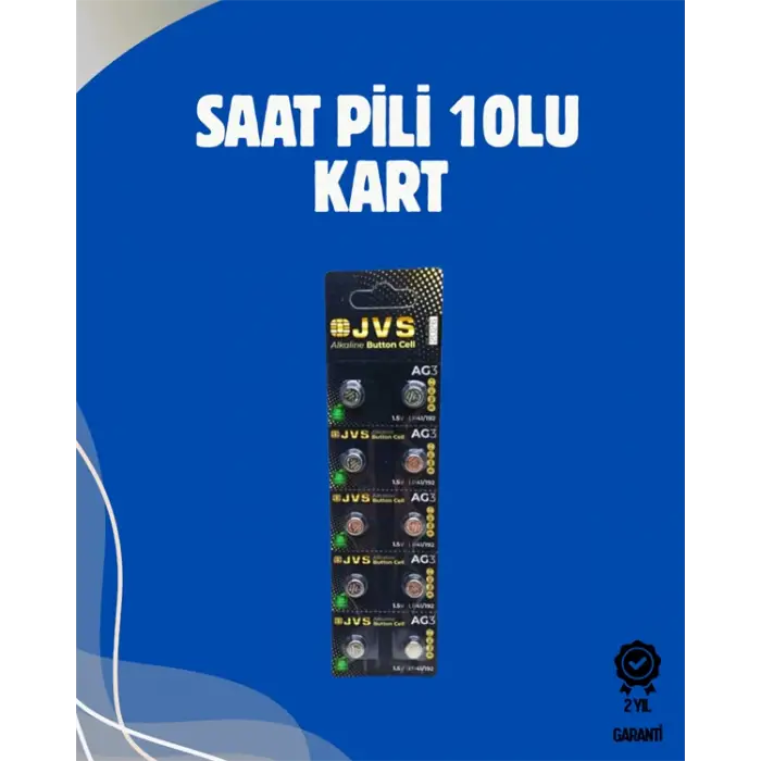 1.5V AG3 Pil - Küçük Elektronik Cihazlar İçin Uyumlu