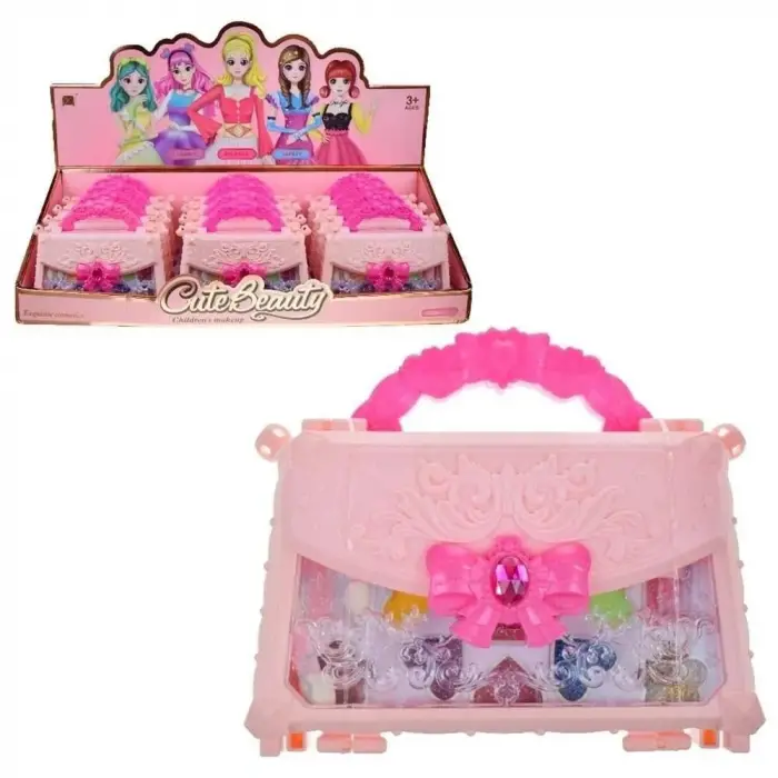 1688-8823A KUTUDA 12 Lİ ÇANTALI MAKYAJ SETİ -CN