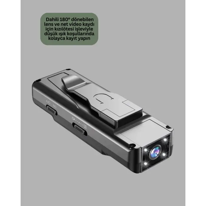 180° Dönebilen Lensli 1080P Mini Kamera