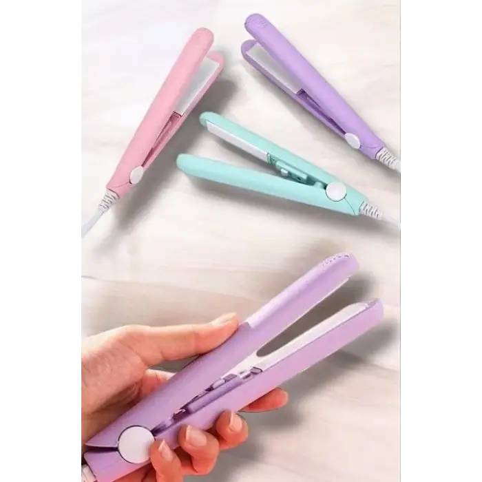 180°C Isı ve Uzun Süre Kalıcı Düzlük Sağlayan Mini Saç Düzleştirici