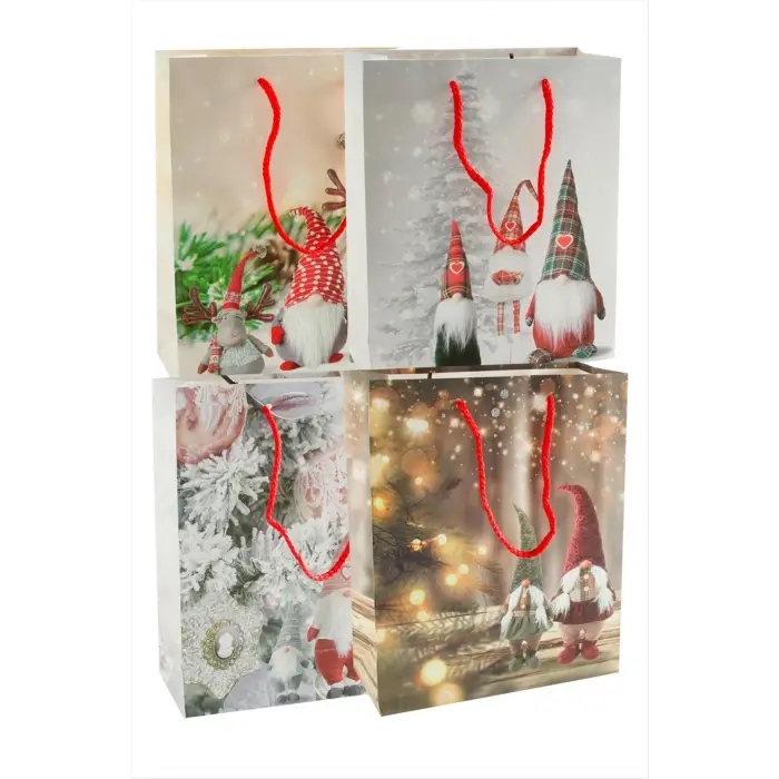 19*23 Yılbaşı İpli Karton Çanta 1 Adet