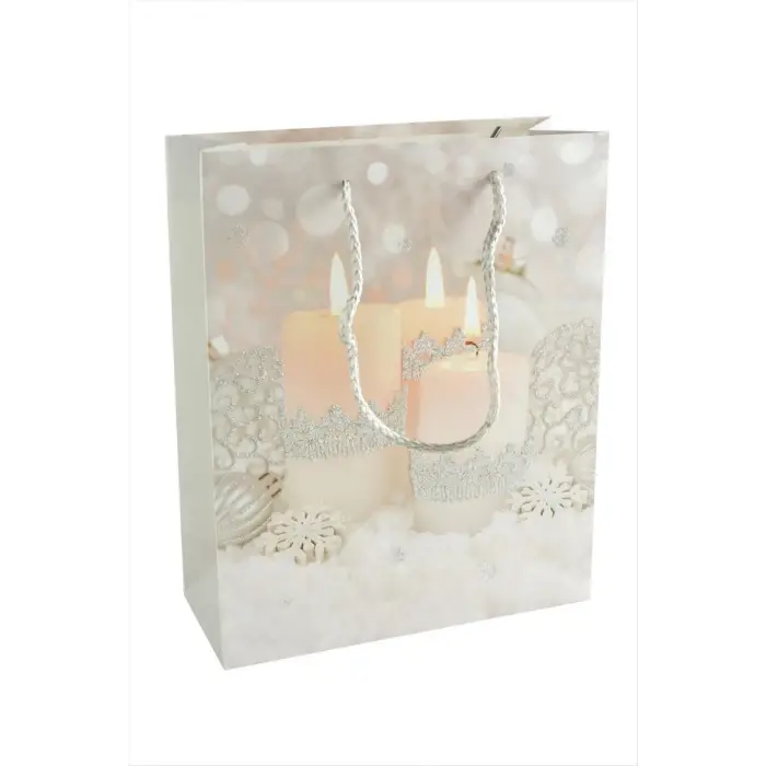 19*23 Yılbaşı İpli Karton Çanta 1 Adet