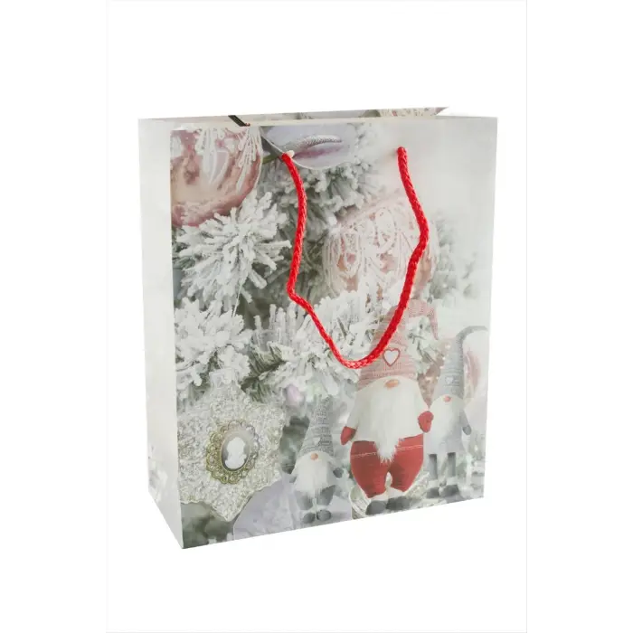 19*23 Yılbaşı İpli Karton Çanta 1 Adet