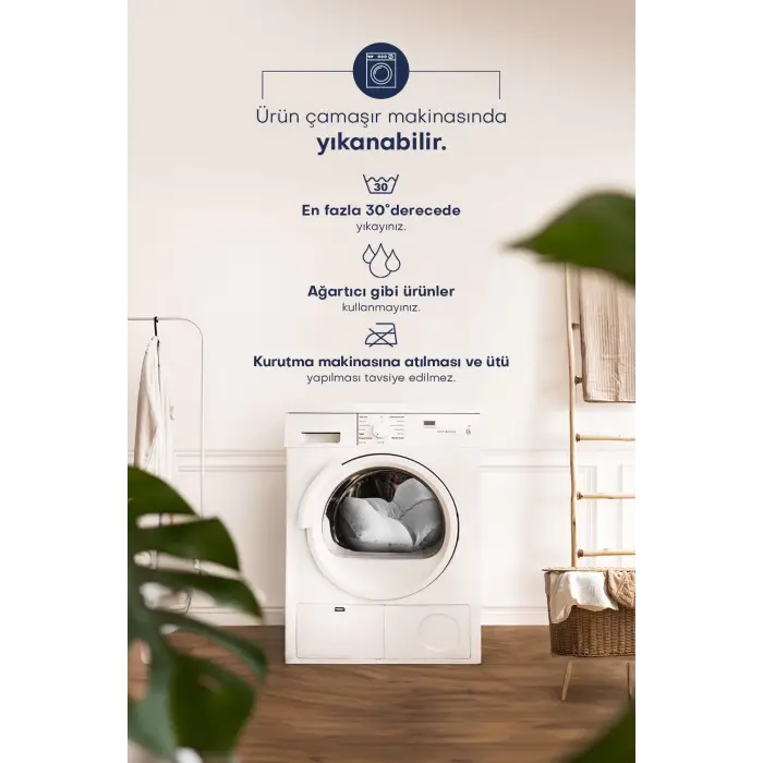 2 Adet Climate Nano Jel Yastık Otel Yastığı 50x70 cm %100 Pamuk Dış Kumaş