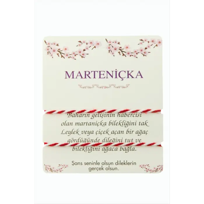 2 Adet Marteniçka İp Bileklik ( Toptan marteniçka bileklik)