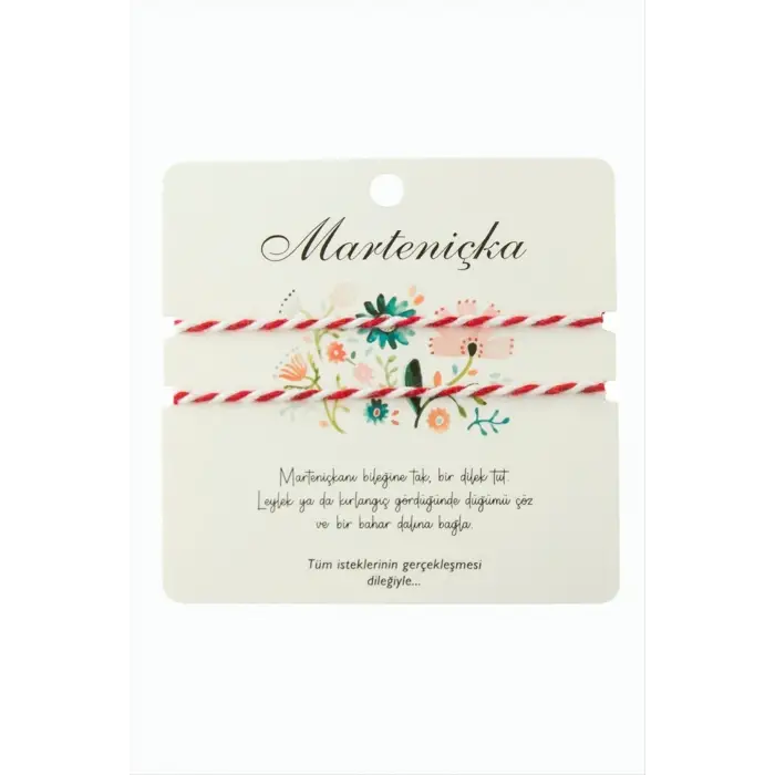 2 Adet Marteniçka İp Bileklik ( Toptan marteniçka bileklik)